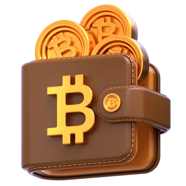 3d icon bitcoin wallet illustration 600nw 2469903319