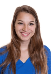 portrait-laughing-woman-blue-shirt-260nw-219981982